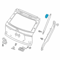 OEM 2020 Honda Passport BRACKET R Diagram - 74824-TGS-A00