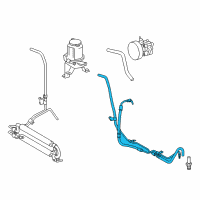 OEM 2022 Toyota Tacoma Pressure Tube Diagram - 44410-04230