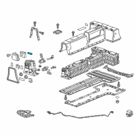 OEM Cadillac ELR Fuse, 15 A Diagram - 22925595