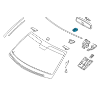 OEM 2015 Kia K900 Module & Sensor Assembly Diagram - 960003T500