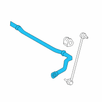 OEM 2018 Toyota RAV4 Stabilizer Bar Diagram - 48811-0R011