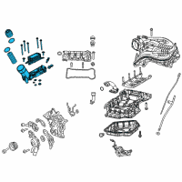 OEM 2014 Ram ProMaster 1500 ENGINE OIL FILTER Diagram - 68105583AG