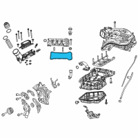 OEM 2014 Dodge Challenger Gasket-Cylinder Head Cover Diagram - 5184595AE