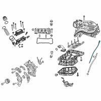 OEM 2015 Ram ProMaster 1500 Indicator-Engine Oil Level Diagram - 68160279AB