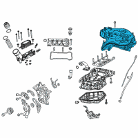 OEM 2015 Ram ProMaster 2500 Intake Manifold Diagram - 68240667AC