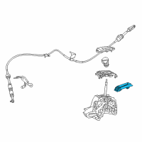 OEM Shift Indicator Diagram - 35978-F4010