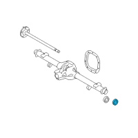 OEM 1995 Ford E-150 Econoline Axle Seal Diagram - F7UZ-1S177-A