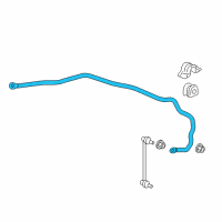 OEM Honda Fit Spring, Front Stabilizer Diagram - 51300-T5R-A02