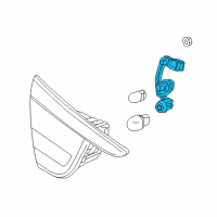 OEM Buick Verano Socket & Wire Diagram - 20990300