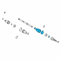 OEM 2019 Nissan Titan XD Dust Boot Kit-Repair, Outer Diagram - C9241-1LB0J