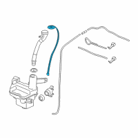 OEM 2001 Honda Civic Cap Unit, Mouth Diagram - 76802-S01-C02