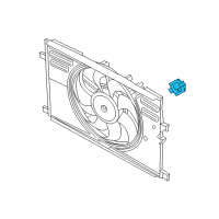 OEM Jeep Renegade Resistor-Radiator Fan Diagram - 68247207AA