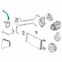 OEM 2004 Ford Taurus Hose & Tube Assembly Diagram - JU2Z19D734A