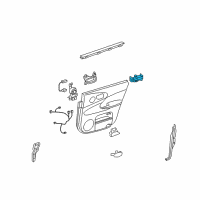 OEM 2007 Lexus GS450h Switch Assembly, MULTIPLEX Diagram - 84030-30100