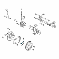 OEM 2017 Hyundai Tucson Spring-Shoe Return A Diagram - 58268-D3000