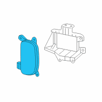 OEM 2015 Kia Sorento Lamp Assembly-Rear Fog Diagram - 924062P700