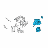 OEM 2003 Toyota Tundra Blower Assembly Diagram - 87130-0C030