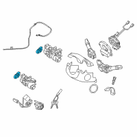 OEM 2014 Kia Soul Ignition Switch Assembly Diagram - 931103S000