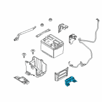 OEM 2019 Ford Fiesta Support Diagram - AE8Z-10A666-A