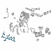 OEM Honda Ridgeline Wire Harness, Air Conditioner Diagram - 32157-TG7-A50