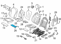 OEM 2021 BMW X3 HEATER ELEMENT, THIGH BOLSTE Diagram - 52-10-8-077-368