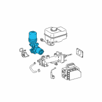 OEM 2022 Toyota Tacoma Pump Assembly Diagram - 47070-04020