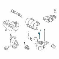 OEM 2005 Toyota Matrix Guide Tube Diagram - 11452-88600