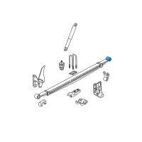 OEM 2004 GMC Sierra 2500 Bushing Asm-Rear Spring Diagram - 15050270