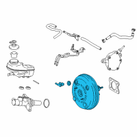 OEM Toyota Corolla Power Booster Diagram - 44610-02630