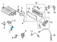 OEM Hyundai Elantra Hose Assembly-PCV Diagram - 28912-2J303