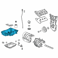 OEM 2019 Buick Envision Pan Asm-Oil Diagram - 12676336