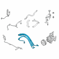 OEM 2017 BMW 650i xDrive Dynamic Drive Expansion Hose Diagram - 32-41-6-853-947