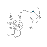 OEM Mercury Mountaineer Fuel Cap Diagram - 8L2Z-9030-B