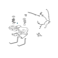 OEM Mercury Filler Hose Clamp Diagram - -W525936-S300