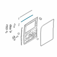 OEM Ford Transit-150 Upper Weatherstrip Diagram - CK4Z-6151401-E