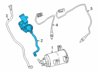 OEM 2021 BMW X3 Vent Pipe With Dust Filter Diagram - 16-13-7-404-081