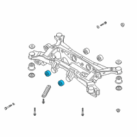 OEM 2020 Kia Telluride Insulator Diagram - 21762S1100