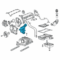 OEM 2016 Ram 1500 Pump-Engine Oil Diagram - 68489996AA