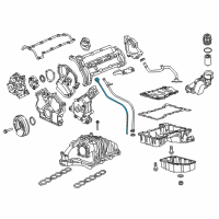 OEM Ram Indicator-Engine Oil Level Diagram - 68271098AA