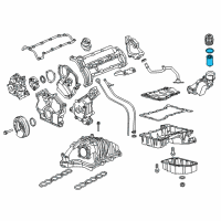 OEM Jeep Filter-Engine Oil Diagram - 68492616AA