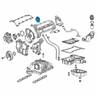 OEM Ram Oil Filler Diagram - 68470592AA