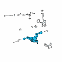 OEM Toyota Tundra Arm Sub-Assembly, Suspension Diagram - 48068-0C020