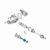 OEM 1999 BMW 540i Repair Kit Bellows, Exterior Diagram - 33-21-1-229-379