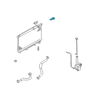 OEM 2007 Kia Amanti Bracket-Radiator Upper Diagram - 253333F100