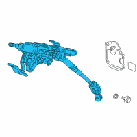 OEM Honda Odyssey Column, Steering Diagram - 53200-SHJ-A56