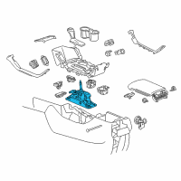 OEM 2020 Chevrolet Blazer Gear Shift Assembly Diagram - 84693427