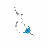 OEM Toyota Oil Cooler Diagram - 15710-50090