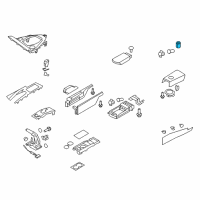 OEM 2015 Nissan GT-R Switch Unit-Ignition Diagram - 25151-JF00A