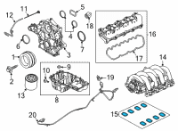 OEM Ford Gasket Kit Diagram - LC3Z-9439-A