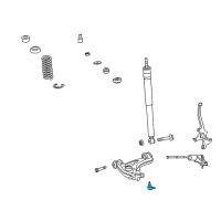 OEM 2006 Chrysler Crossfire BALLJOINT-Lower Control Arm Diagram - 5099237AB